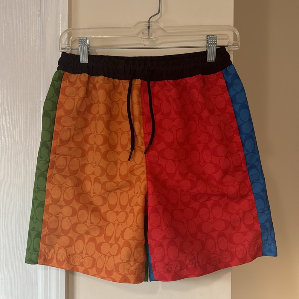 Coach Men’s Color Block Signature Swim Trunk - image 4